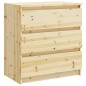 vidaXL Mesita de noche madera maciza de abeto 60x36x64 cm vidaXL Mesita de noche madera maciza de abeto 60x36x64 cm