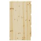 vidaXL Mesita de noche madera maciza de abeto 60x36x64 cm vidaXL Mesita de noche madera maciza de abeto 60x36x64 cm