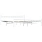 vidaXL Estructura de cama de metal blanca 180x200 cm vidaXL Estructura de cama de metal blanca 180x200 cm