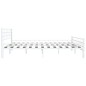 vidaXL Estructura de cama de metal blanca 180x200 cm vidaXL Estructura de cama de metal blanca 180x200 cm