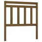 vidaXL Cabecero de cama madera maciza de pino marrón miel 81x4x100 cm vidaXL Cabecero de cama madera maciza de pino marrón miel 81x4x100 cm