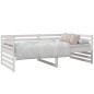 vidaXL Sofá cama madera maciza de pino blanco 90x190 cm vidaXL Sofá cama madera maciza de pino blanco 90x190 cm
