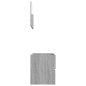 vidaXL Set de muebles de baño 2 pzas madera contrachapada gris sonoma vidaXL Set de muebles de baño 2 pzas madera contrachapada gris sonoma