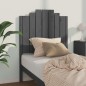 vidaXL Cabecero de cama madera maciza de pino gris 81x4x110 cm vidaXL Cabecero de cama madera maciza de pino gris 81x4x110 cm