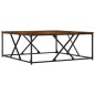 vidaXL Mesa de centro madera de ingeniería roble ahumado 100x100x40 cm vidaXL Mesa de centro madera de ingeniería roble ahumado 100x100x40 cm