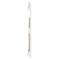 vidaXL Cabecero de cama de pared madera maciza pino blanco 108x3x60 cm