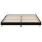 vidaXL Estructura de cama madera contrachapada negra 150x200 cm vidaXL Estructura de cama madera contrachapada negra 150x200 cm
