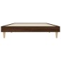 vidaXL Estructura de cama madera contrachapada marrón roble 90x190 cm vidaXL Estructura de cama madera contrachapada marrón roble 90x190 cm