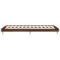 vidaXL Estructura de cama madera contrachapada marrón roble 90x190 cm vidaXL Estructura de cama madera contrachapada marrón roble 90x190 cm