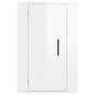 vidaXL Mueble para TV de pared blanco brillante 40x34,5x60 cm vidaXL Mueble para TV de pared blanco brillante 40x34,5x60 cm