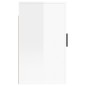 vidaXL Mueble para TV de pared blanco brillante 40x34,5x60 cm vidaXL Mueble para TV de pared blanco brillante 40x34,5x60 cm