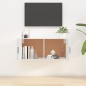vidaXL Mueble para TV de pared blanco brillante 100x34,5x40 cm vidaXL Mueble para TV de pared blanco brillante 100x34,5x40 cm