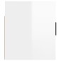 vidaXL Mueble para TV de pared blanco brillante 100x34,5x40 cm vidaXL Mueble para TV de pared blanco brillante 100x34,5x40 cm