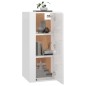 vidaXL Mueble para TV de pared blanco brillante 40x34,5x80 cm vidaXL Mueble para TV de pared blanco brillante 40x34,5x80 cm