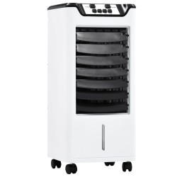 vidaXL Enfriador de aire móvil 3 en 1 purificador humidificador 60 W