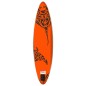 vidaXL Juego de tabla de paddle surf hinchable naranja 320x76x15 cm vidaXL Juego de tabla de paddle surf hinchable naranja 320x76x15 cm