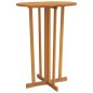 vidaXL Mesa y taburetes altos plegables 5 piezas madera maciza de teca vidaXL Mesa y taburetes altos plegables 5 piezas madera maciza de teca
