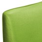 vidaXL Funda para silla elástica recta 4 unidades verde vidaXL Funda para silla elástica recta 4 unidades verde