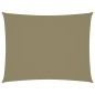 vidaXL Toldo de vela rectangular tela Oxford beige 5x7 m vidaXL Toldo de vela rectangular tela Oxford beige 5x7 m