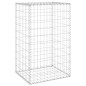 vidaXL Muro de gaviones con cubiertas acero galvanizado 60x50x100 cm