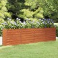 vidaXL Arriate oxidado de acero corten 320x40x45 cm vidaXL Arriate oxidado de acero corten 320x40x45 cm