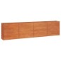 vidaXL Arriate oxidado de acero corten 320x40x45 cm vidaXL Arriate oxidado de acero corten 320x40x45 cm