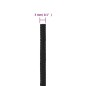 vidaXL Cuerda de barco polipropileno negro intenso 3 mm 500 m vidaXL Cuerda de barco polipropileno negro intenso 3 mm 500 m