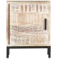 vidaXL Mesita de noche de madera maciza de acacia 40x30x50 cm vidaXL Mesita de noche de madera maciza de acacia 40x30x50 cm