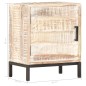vidaXL Mesita de noche de madera maciza de acacia 40x30x50 cm vidaXL Mesita de noche de madera maciza de acacia 40x30x50 cm