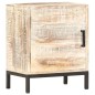 vidaXL Mesita de noche de madera maciza de acacia 40x30x50 cm vidaXL Mesita de noche de madera maciza de acacia 40x30x50 cm