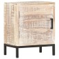vidaXL Mesita de noche de madera maciza de acacia 40x30x50 cm vidaXL Mesita de noche de madera maciza de acacia 40x30x50 cm