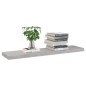 vidaXL Estantes flotantes pared 2 uds gris hormigón MDF 90x23,5x3,8 cm vidaXL Estantes flotantes pared 2 uds gris hormigón MDF 90x23,5x3,8 cm