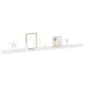 vidaXL Estantes de pared 2 unidades blanco 115x9x3 cm vidaXL Estantes de pared 2 unidades blanco 115x9x3 cm