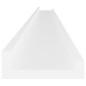vidaXL Estantes de pared 2 unidades blanco 115x9x3 cm vidaXL Estantes de pared 2 unidades blanco 115x9x3 cm