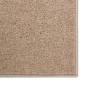 vidaXL Alfombra de pelo corto marrón 120x170 cm vidaXL Alfombra de pelo corto marrón 120x170 cm