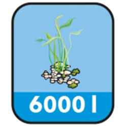 Ubbink Set de filtros de estanque FiltraClear 6000 PlusSet 1355166