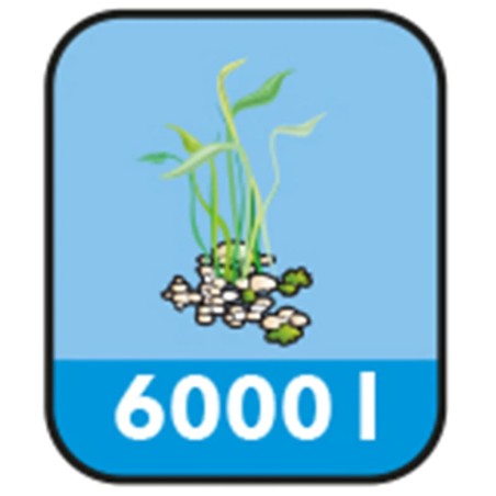 Ubbink Set de filtros de estanque FiltraClear 6000 PlusSet 1355166