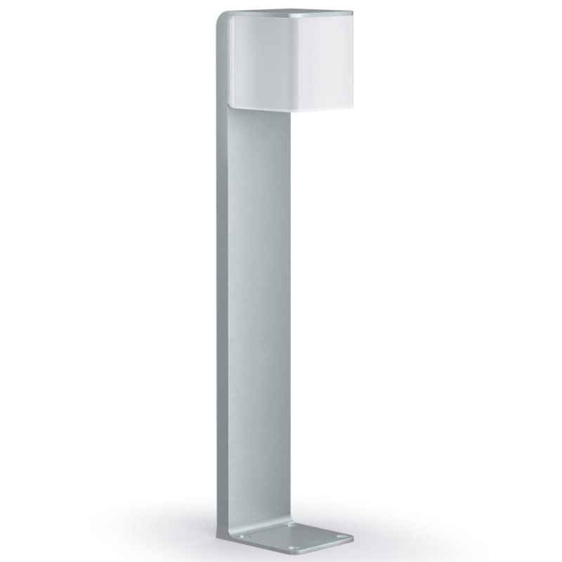 Steinel Bolardo de jardín con sensor GL 80 LED IHF CUBO plata 055486 Steinel Bolardo de jardín con sensor GL 80 LED IHF CUBO plata 055486