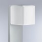 Steinel Bolardo de jardín con sensor GL 80 LED IHF CUBO plata 055486 Steinel Bolardo de jardín con sensor GL 80 LED IHF CUBO plata 055486