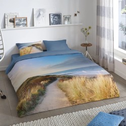 Good Morning Funda de edredón DUNES 200x200 cm multicolor