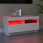 vidaXL Mueble para TV con luces LED blanco 80x35x40 cm vidaXL Mueble para TV con luces LED blanco 80x35x40 cm