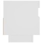vidaXL Mueble para TV con luces LED blanco 80x35x40 cm vidaXL Mueble para TV con luces LED blanco 80x35x40 cm
