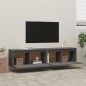 vidaXL Armario de pared 2 uds madera maciza de pino gris 80x30x35 cm vidaXL Armario de pared 2 uds madera maciza de pino gris 80x30x35 cm