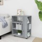 vidaXL Armario con ruedas madera contrachapada gris Sonoma 60x35x75 cm vidaXL Armario con ruedas madera contrachapada gris Sonoma 60x35x75 cm