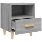 vidaXL Mesitas de noche 2 unidades color gris Sonoma 40x35x47 cm vidaXL Mesitas de noche 2 unidades color gris Sonoma 40x35x47 cm