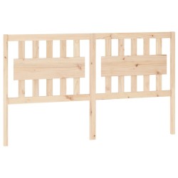 vidaXL Cabecero de cama madera maciza de pino 165,5x4x100 cm