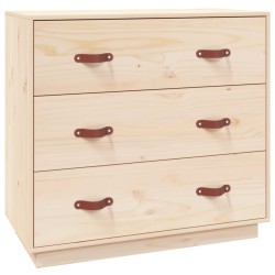 vidaXL Aparador madera maciza de pino 80x40x75 cm