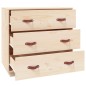 vidaXL Aparador madera maciza de pino 80x40x75 cm vidaXL Aparador madera maciza de pino 80x40x75 cm