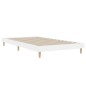 vidaXL Estructura de cama madera contrachapada blanca 100x200 cm vidaXL Estructura de cama madera contrachapada blanca 100x200 cm