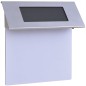 vidaXL Lámpara solar LED con el número de casa acero inoxidable vidaXL Lámpara solar LED con el número de casa acero inoxidable